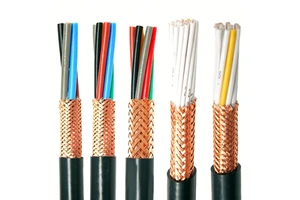 KVVRP 450/750V Flexible Copper Wire Shielded Control Cable PVC Insulation 6mm Multi-core Customized