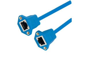 Female to Female RJ45 Cat6 Extension Network Cable with PVC/LSZH Jacket 500MHz Bandwidth 10GBASE-T UTP/U-FTP/SFTP Shield