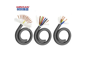 0.3MM TRVV Grey 2/3/4 Multic Cores 0.3mm2 Drag Chain Towline TRVV Cable