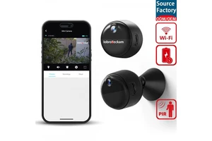 Mini Magnetic Wifi Battery Security Camera Smart AI Human Detection Night Vision Wireless IP Camera Invisible IR Security Camera