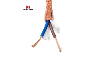 Shielded Multi Cores Control Cable 2Core Copper PVC Jacket Signal Cable