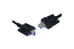 Industrial Camera USB 3.0 a to Type-B Cable With 4-40 Screw Lock USB a to 3.0 B Cord USB 3.0 a to B Cable