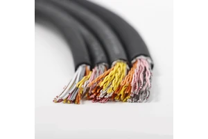 UL20276 28AWG Multi-pair Shielded Twisted Pair (STP) Cable, 100-core IO Control Cable, Industrial PLC Communication Cable