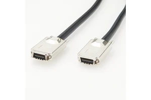 Infiniband CX4 HS-Link Industrial Camera Cable with Bare Copper Conductor and PVC Insulation 1m Length