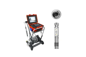 12 Inch Display With 300m Cable Automatic Electrical Winch 360 Degree Rotation Deep Borehole Underwater Inspection Camera