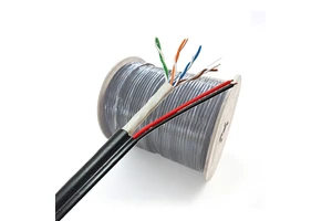 305m Industrial Ethernet CCTV Darou Cable with Power Cable Wire UTP Cat5e Shielded High Flexible Bare Copper CE/ROHS Certified