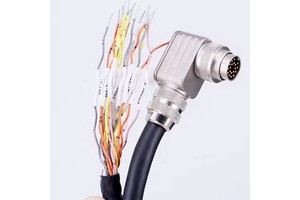 Oasis High Flexible PVC Jacket LMI 19Pin IP67 Industrial Camera Cable | Tin Plated Copper Conductor 5 Million Bending Cycles