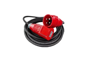 China Electrical Hoist Motor Power Supply Extension Cords with 16A 4Pin Three Phase Connectors