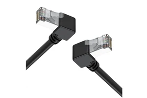 90 Degree Angle Cat6 Utp Patch Cord Degreeustomizusb Extension Cableet Patch Cable RJ45 Female OEM Cat 5e Cat 8 Ethernet Cable
