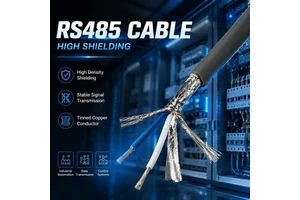 RS485 Control Cable Shielded Twisted Pair Copper Signal Cable Low Voltage 0.6/1kV Multi-Core Industrial PVC/XLPE Insulated