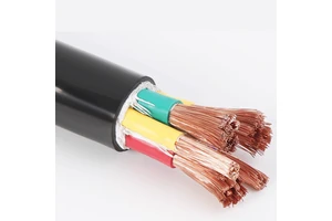 Fire-resistant RVV 1.5mm²/4mm² Control Cable 300/500V Alarm System Wiring Automotive Harness Cable