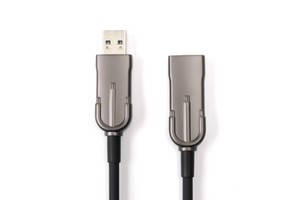 Industrial Camera Security Video Cable, USB 3.0 Male to Female Fiber Optic Extension Data Cable for VR Camera