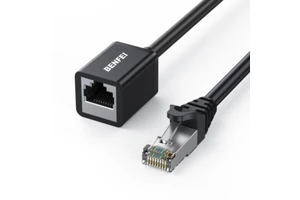 BENFEI Cat6 Ethernet Extension Cable - High Speed 1000Mbps Cat 6 RJ45 Network Patch Cord Male to Female Connector
