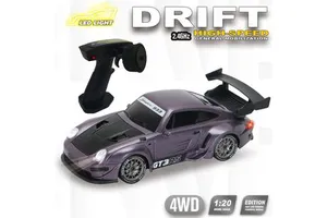 1:24 Scale Electric RC Drift Car High-Speed Camera Ready-to-Go Portable Indoor Racing Vehicle Daily Competition Use Charger