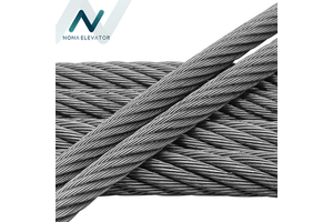 Elevator Parts 6*19+FC/IWS/IWR Elevator Wire Rope 6/8/10/11/12/13/16mm Traction Steel Wire Rope