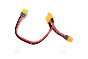 Customized XT120(2+2) XT60 Male Female PVC Cable Assembly UL3132 12AWG Tin Plated Copper Conductor 220V 150mm Length Electronic