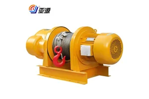 Multi-Function Electric Winch with Steel Wire Rope Electric Winch Motor Miniature Electric Lift High-speed Winch