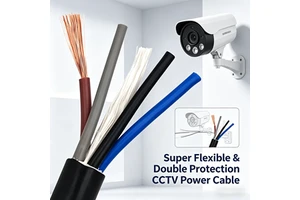 RVV Flexible Cable Multi-core PVC Insulated Power Cord Electrical Wire 2/3/4/5 Core for Home Appliances