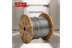 Ultra High Rise 12mm Elevator Wire Rope 8*19S IWRC Steel Core OEM Custom Logo Packaging Factory Direct Stock