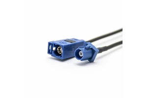 Blue C Code Male To Female Fakra Camera 15m Extension Cable For Automotive