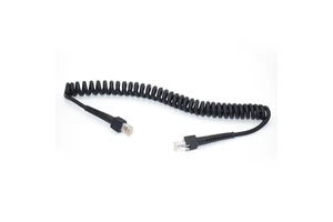 Flexible Double-shielded Tensile-resistant Network Cable Router Broadband Spiral RJ45 Cat5e Coiled Copper Extension Cable