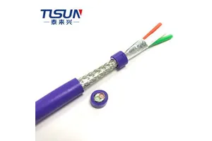 2core22AWG Signal Transmission Profibus BUS Cable