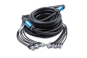 6-channel multi-channel mobile performance rental LED large screen RJ45 network cable cat6 network extension