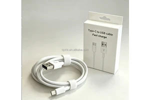 USB-A C 3A/5A Fast Charging High-Speed Data Cable Nickel Plated Tinned Copper PVC/TPE Jacket 1m-3m for IPhones 15/16/17 Camera