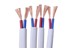 Custom Wholesale Solid Copper Conductor Overhead PVC Insulated Flat Household Wires