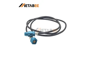 HSD LVDS Z Plug To Z Jack Straight Cable Assembly 50CM High Speed Car Camera Extension