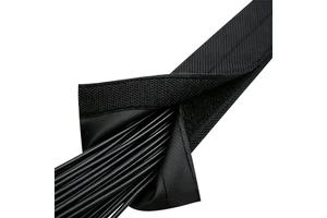 Eco-friendly Wear-resistant velcro Closure Cable protection Hook and Loop Magic Sticking Cable Sleeve