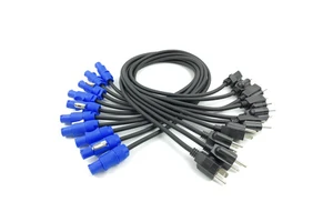 Ac Power Cord 3x2.5mm SJTOW Nema Plug Industrial Equipment Use 15A PVC Wire