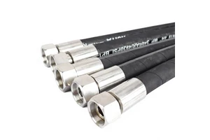 Super High Pressure Steel Wire Spiral Hydraulic Hose 6SP Rubber Oil Pipe Reinforced Flexible Tube For Drilling Rig Excavator