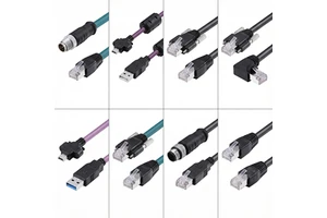 M12 D-code 4 Pin Network Cable M12 to Rj45 Industrial Cat5E High Flex Ethernet Cable Rj45/m12 Cable