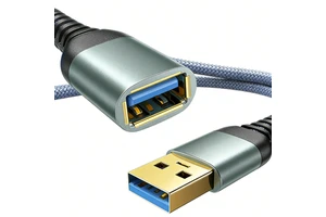 Extension Cord USB Extension Cable USB Male to Female Extension Cable Custom 3.0 3.2 5Gbps Nylon Braided 1m 2m 3m Extender Cable