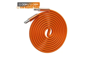 MS 65W Magnetic Braided Data Cable For I Phones, Featuring Self-attaching Flat Wire Design For Easy Portable Storage