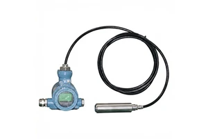 IP68 Waterproof Differential Pressure Level Gauge 0.08% Accuracy Cable Connected for Sewage Treatment Reservoir