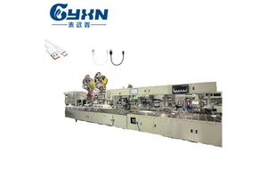 High Precision Automatic USB Cable Production Line Cutting Stripping Soldering Testing Injection Molding All in One Machine