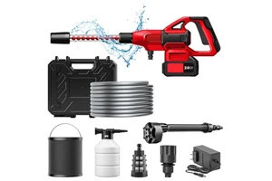 High Performance 200W Auto Car Wash Machine Automatic 21v Lithium Battery High Pressure Car Washing Machine for Car