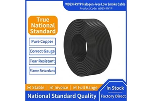 LSZH Shielded Control Cable WDZ-RYYP WDZN-RYYP Low Smoke Zero Halogen Flexible Copper Braided Screen Signal Wire