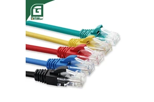 GETEKnet Copper RJ45 Cat6a Cat7 Cat8 Patchcord Ethernet FTP UTP Patch Cable 0.5m 15m 50m Network Lan Cat 6a 7 8 Data Patch Cord
