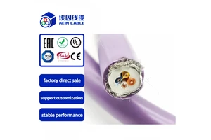 Customized Profibus-DP Bus Cable Twisted Pair Oil Resistance Cable Fieldbus Cable