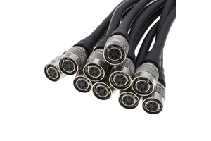 HR10A-7P-6S Industrial Camera Power Trigger Line Connector Plastic Basler/Yingmeijing CCD Tile Stone Form for Household Use