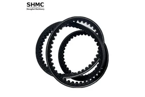 Excavator Air Conditioner Belt Heavy Duty Rubber AC Compressor Drive Belt V-Belt Replacement Part for Construction Machinery