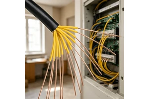 450/750V Multi-Core KVV Control Cable PVC Insulated Copper Core IP67 Rated for Control & Signal Transmission