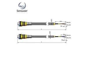 SSRdl Custom Communication Cables with Customized Connectors
