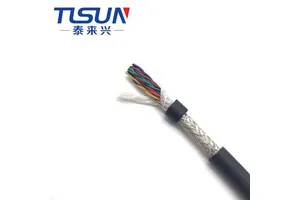 Flexible Control Cable CE Standard Drag Chain Cable TRVSP 8P 0.25mm2