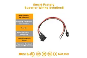 Industrial Camera and Fiber Optic Wiring Harness with LC Connectors and Preformed Helix for Data Transmission Systems