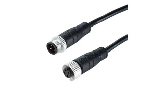 Factory 8Pin Male to RJ45 Cat6 Ethernet High Flexible M12 Connector Machine Vision Custom Industrial Camera Cable