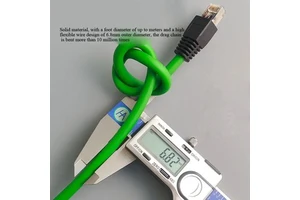 High Flexible Drag Chain Industrial Network Cable PVC Pure Copper Category6 Shielded 10G EtherCat Ethernet Profinet Servo Line